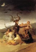 Francisco Goya Witches Sabbath France oil painting artist